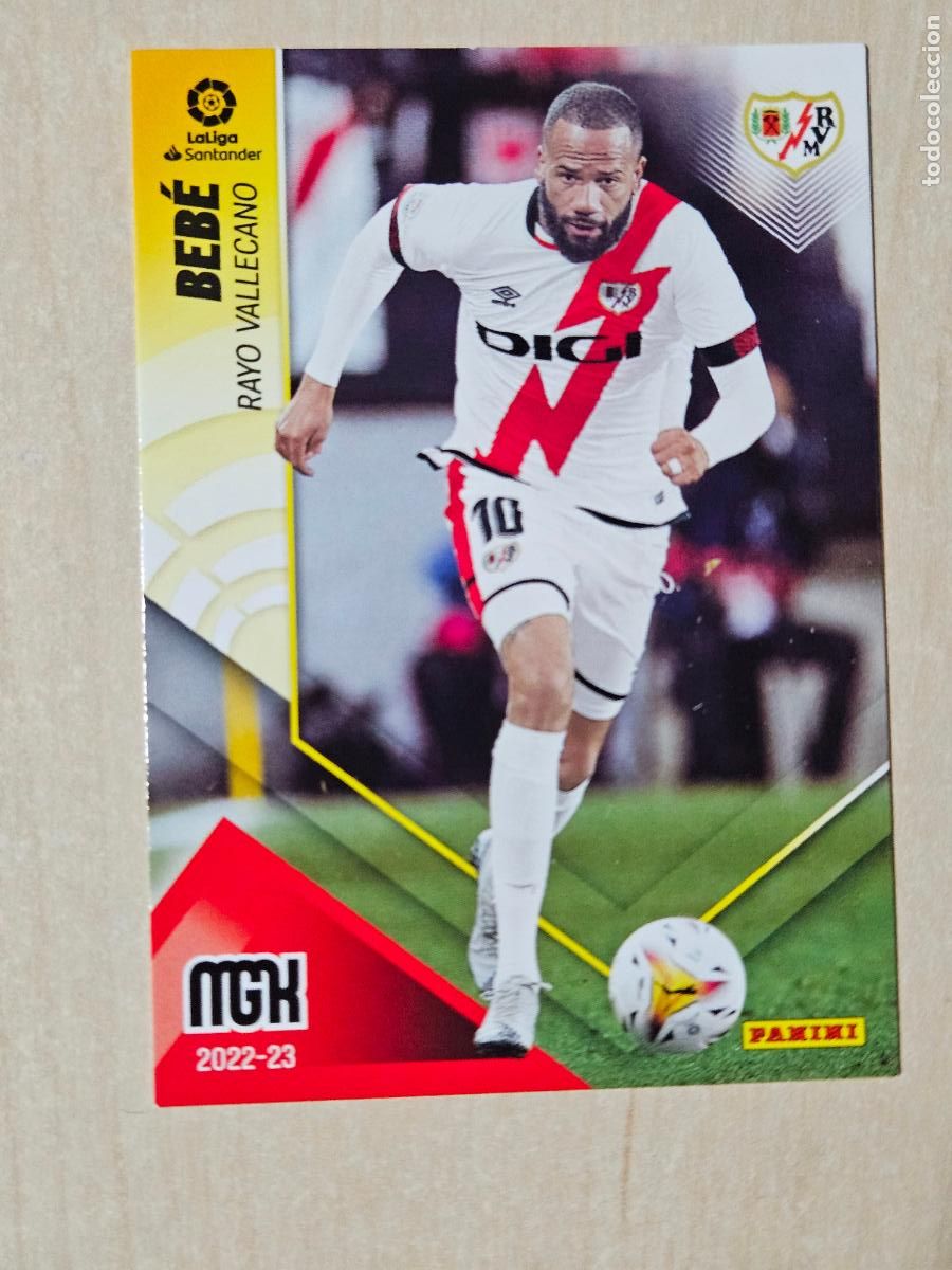 Cromos de F&uacute;tbol: CROMO N&ordm; 278 BEBE - MEGACRACKS 2022 23 - RAYO VALLECANO