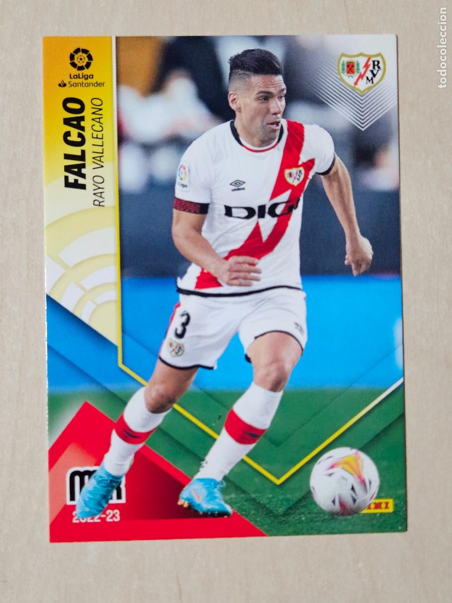 Cromos de F&uacute;tbol: CROMO N&ordm; 279 FALCAO - MEGACRACKS 2022 23 - RAYO VALLECANO