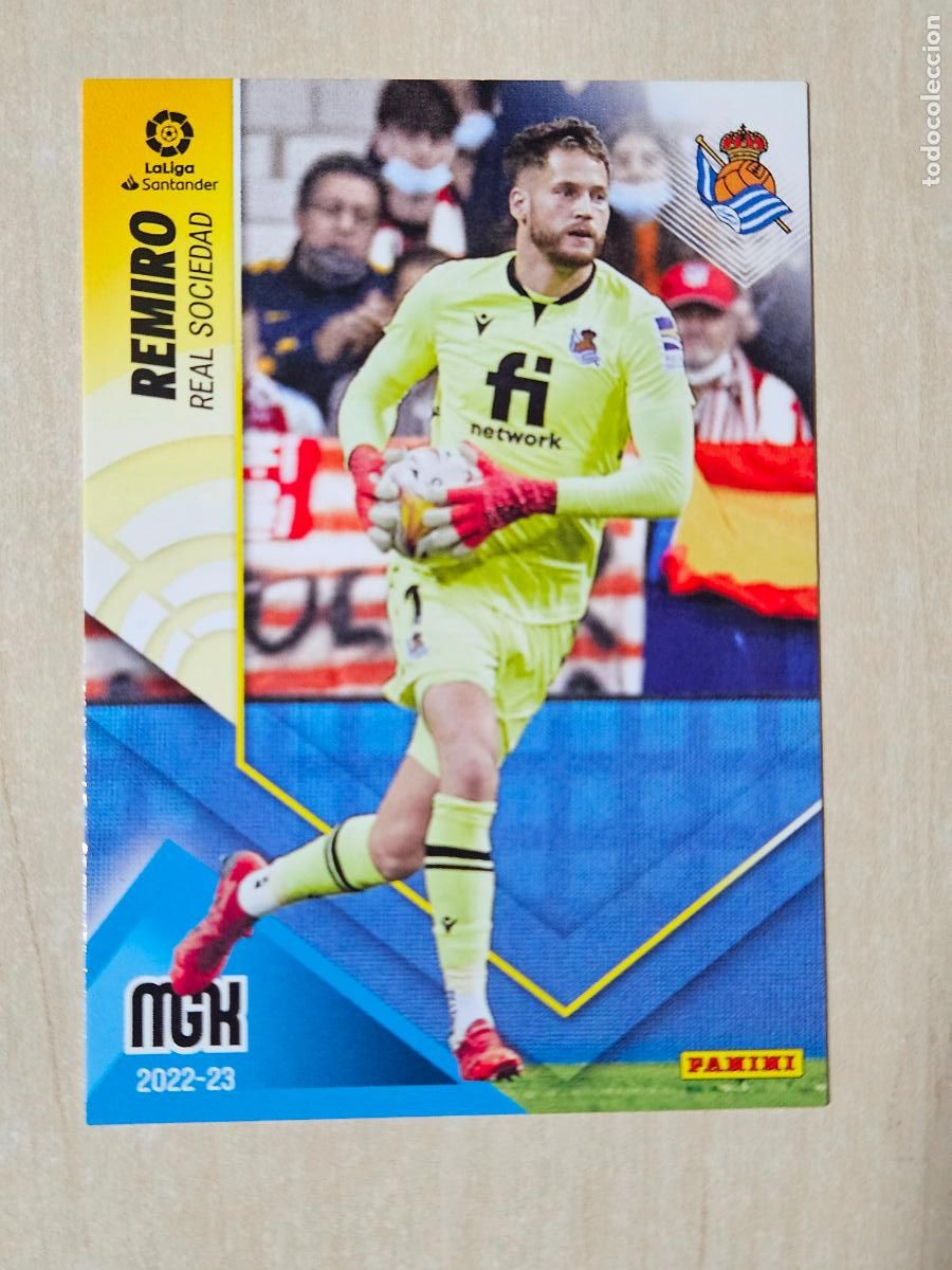 Cromos de F&uacute;tbol: CROMO N&ordm; 281 REMIRO - MEGACRACKS 2022 23 - REAL SOCIEDAD