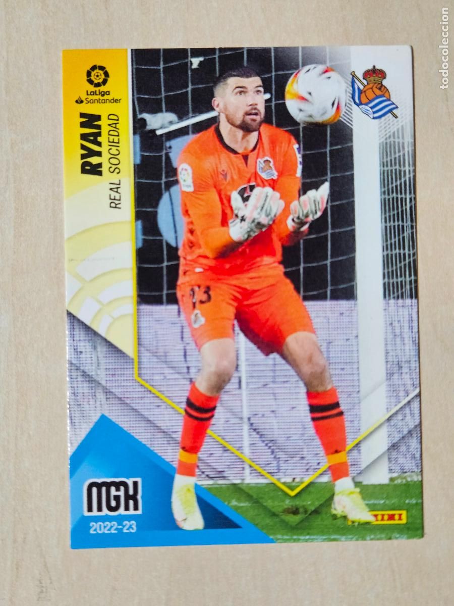 Cromos de F&uacute;tbol: CROMO N&ordm; 282 RYAN - MEGACRACKS 2022 23 - REAL SOCIEDAD