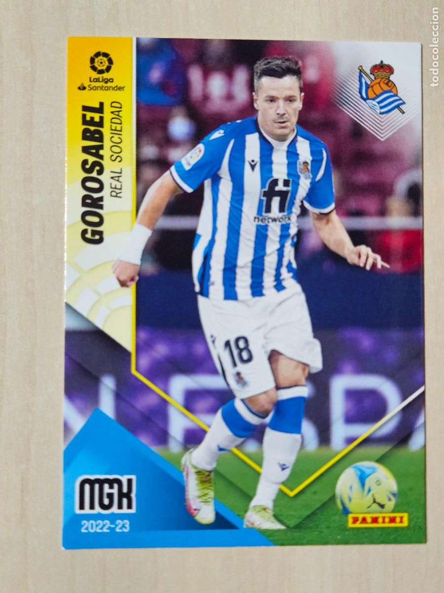 Cromos de F&uacute;tbol: CROMO N&ordm; 284 GOROSABEL - MEGACRACKS 2022 23 - REAL SOCIEDAD