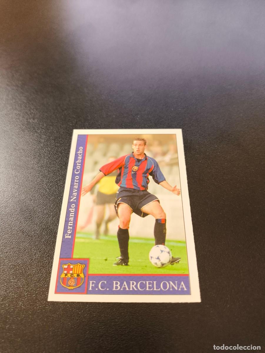 Cromos de F&uacute;tbol: 530 Fernando Navarro BARCELONA ULTIMA HORA UH MUNDICROMO FICHAS LIGA 2001 2002 01 02 NO PANINI ESTE