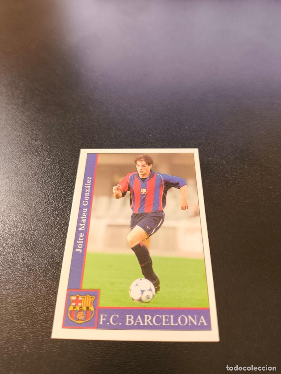 Cartes &agrave; collectionner de Football: 531 Jofre BARCELONA ULTIMA HORA UH MUNDICROMO FICHAS LIGA 2001 2002 01 02 NO PANINI ESTE