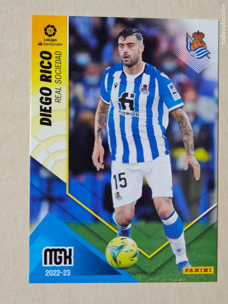 Cartes &agrave; collectionner de Football: CROMO N&ordm; 288 DIEGO RICO - MEGACRACKS 2022 23 - REAL SOCIEDAD