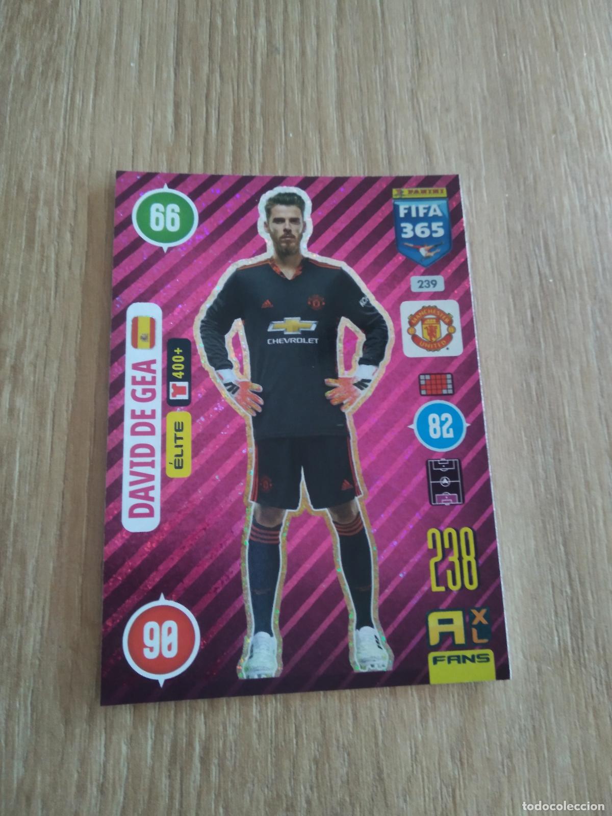 Cartes &agrave; collectionner de Football: 239 DE GEA MANCHESTER UNITED CROMO FUTBOL PANINI ADRENALYN 20-21 FIFA 365 2020-2021