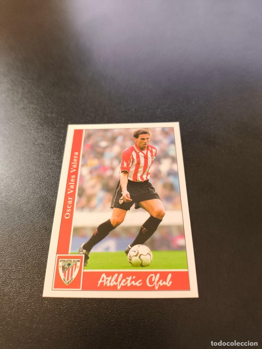 Fu&szlig;ball-Sticker: 539 Oscar Vales BILBAO ULTIMA HORA UH MUNDICROMO FICHAS LIGA 2001 2002 01 02 NO PANINI ESTE