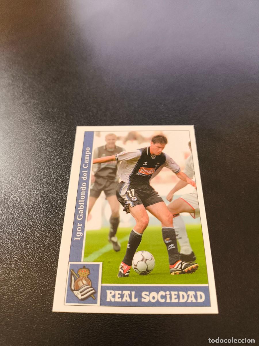 Cromos de F&uacute;tbol: 542 Gabilondo REAL SOCIEDAD ULTIMA HORA UH MUNDICROMO FICHAS LIGA 2001 2002 01 02 NO PANINI ESTE