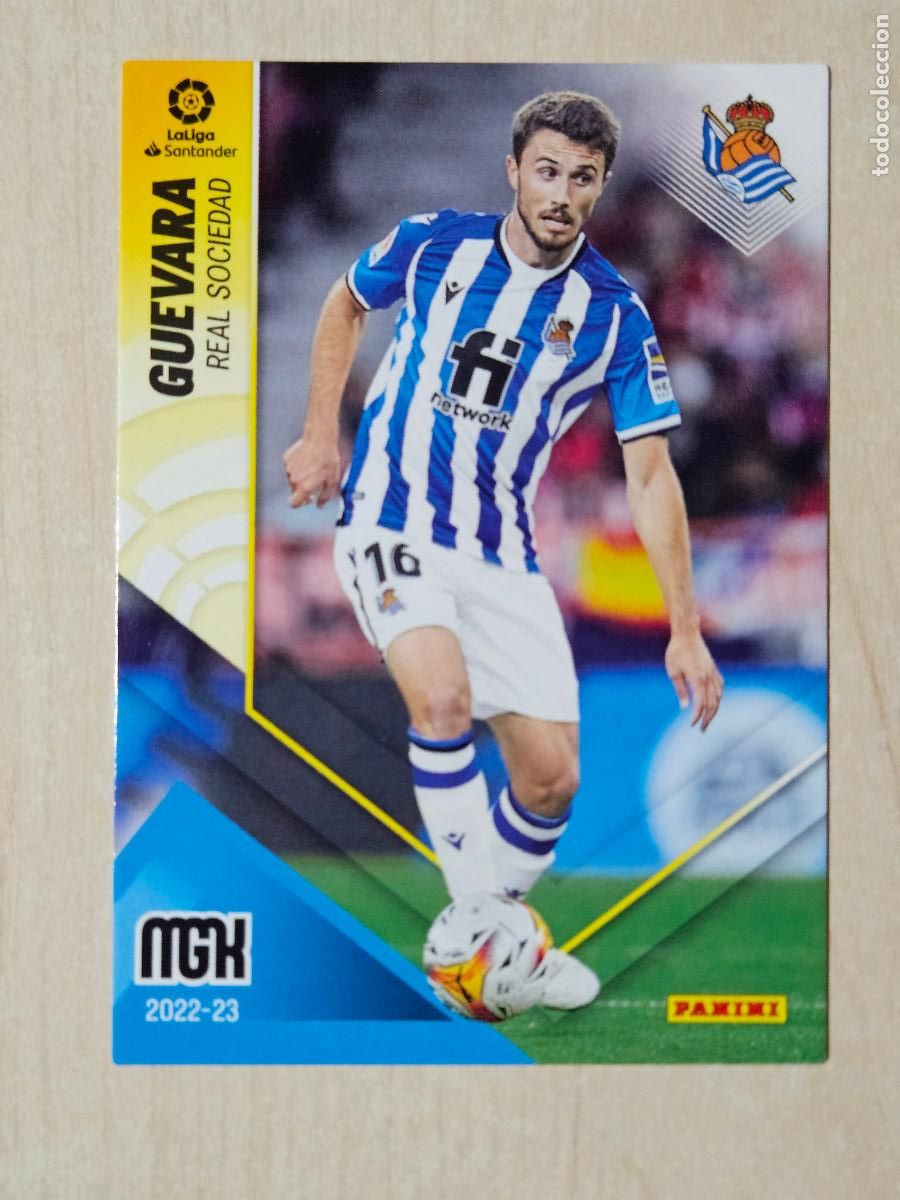 Cromos de F&uacute;tbol: CROMO N&ordm; 292 GUEVARA - MEGACRACKS 2022 23 - REAL SOCIEDAD