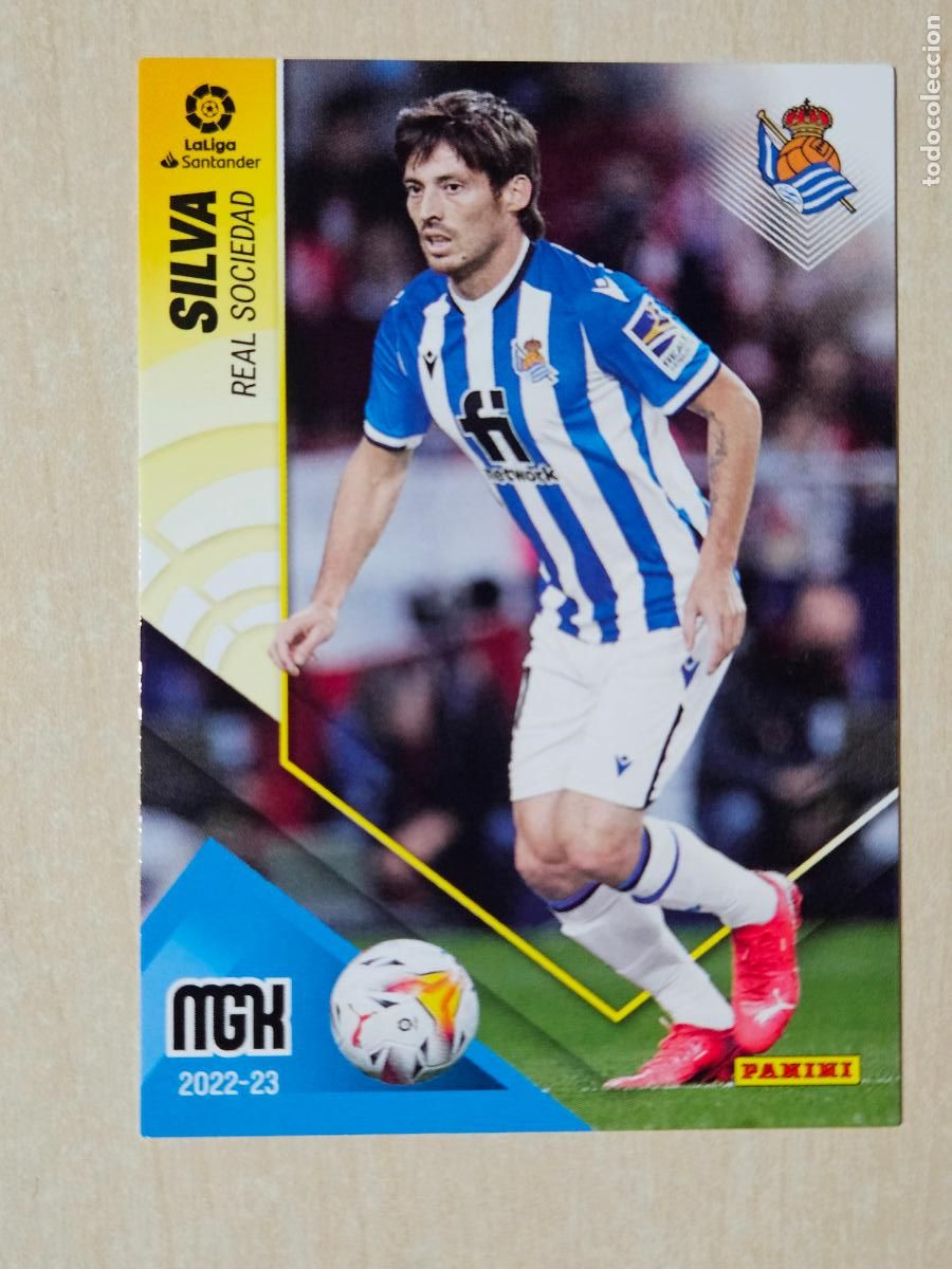 Cromos de F&uacute;tbol: CROMO N&ordm; 293 SILVA - MEGACRACKS 2022 23 - REAL SOCIEDAD