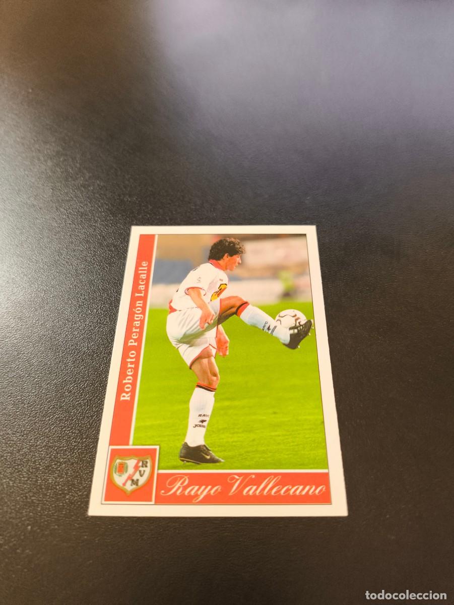Cromos de F&uacute;tbol: 545 Perag&oacute;n RAYO VALLECANO ULTIMA HORA UH MUNDICROMO FICHAS LIGA 2001 2002 01 02 NO PANINI ESTE