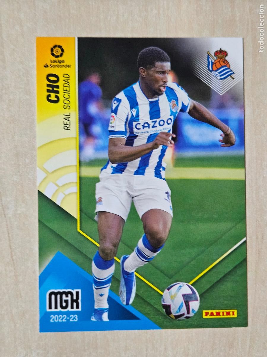 Cromos de F&uacute;tbol: CROMO N&ordm; 296 CHO - MEGACRACKS 2022 23 - REAL SOCIEDAD