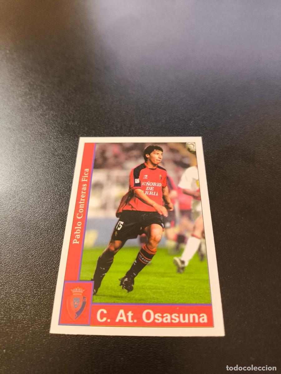 Cromos de F&uacute;tbol: 546 Contreras OSASUNA ULTIMA HORA UH MUNDICROMO FICHAS LIGA 2001 2002 01 02 NO PANINI ESTE
