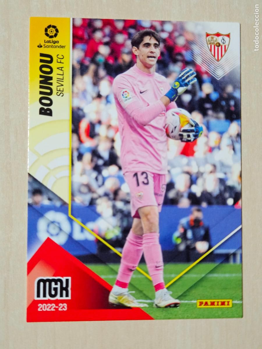 Cromos de F&uacute;tbol: CROMO N&ordm; 299 BOUNOU - MEGACRACKS 2022 23 - SEVILLA