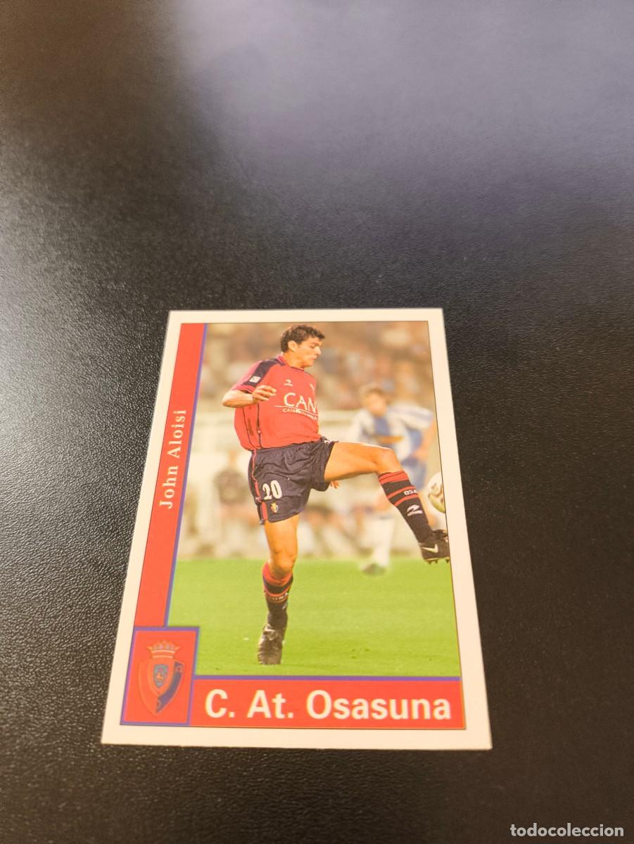 Cromos de F&uacute;tbol: 550 Aloisi OSASUNA ULTIMA HORA UH MUNDICROMO FICHAS LIGA 2001 2002 01 02 NO PANINI ESTE