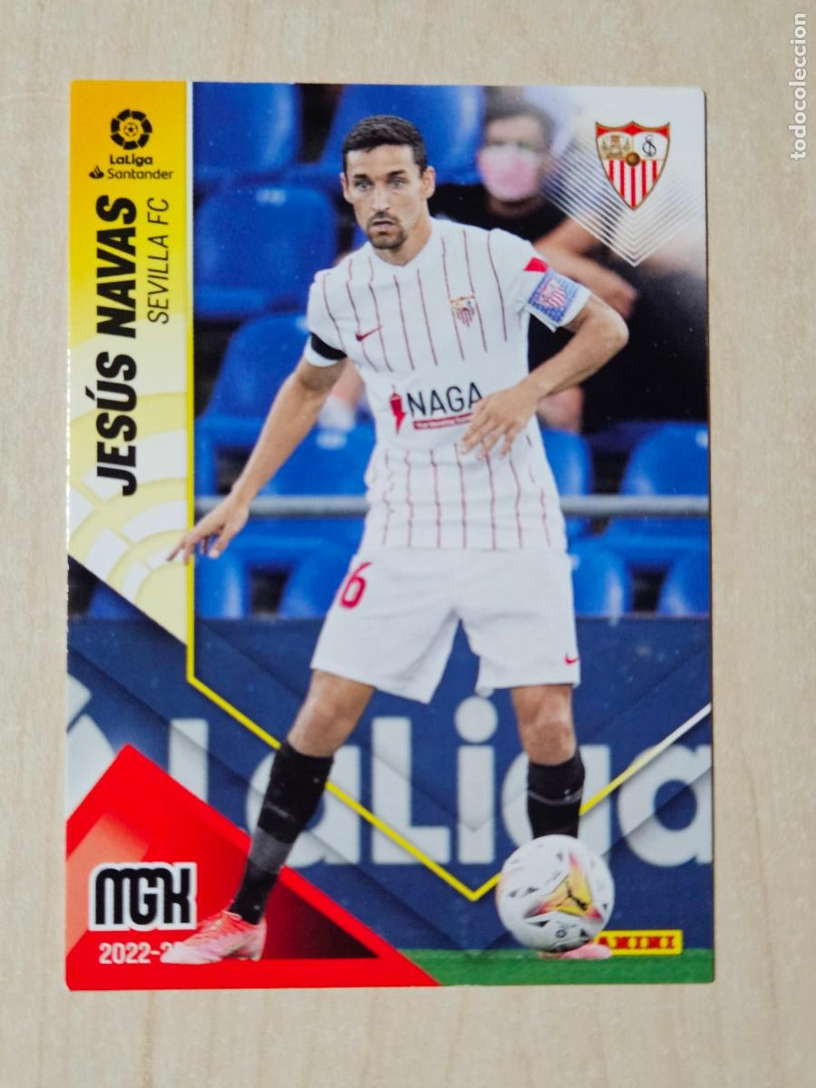 Cromos de F&uacute;tbol: CROMO N&ordm; 301 JESUS NAVAS - MEGACRACKS 2022 23 - SEVILLA