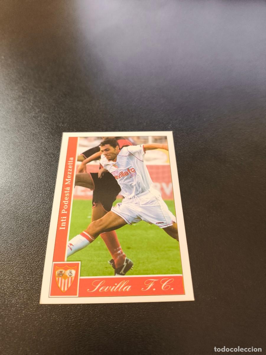Cromos de F&uacute;tbol: 556 Podesta SEVILLA ULTIMA HORA UH MUNDICROMO FICHAS LIGA 2001 2002 01 02 NO PANINI ESTE