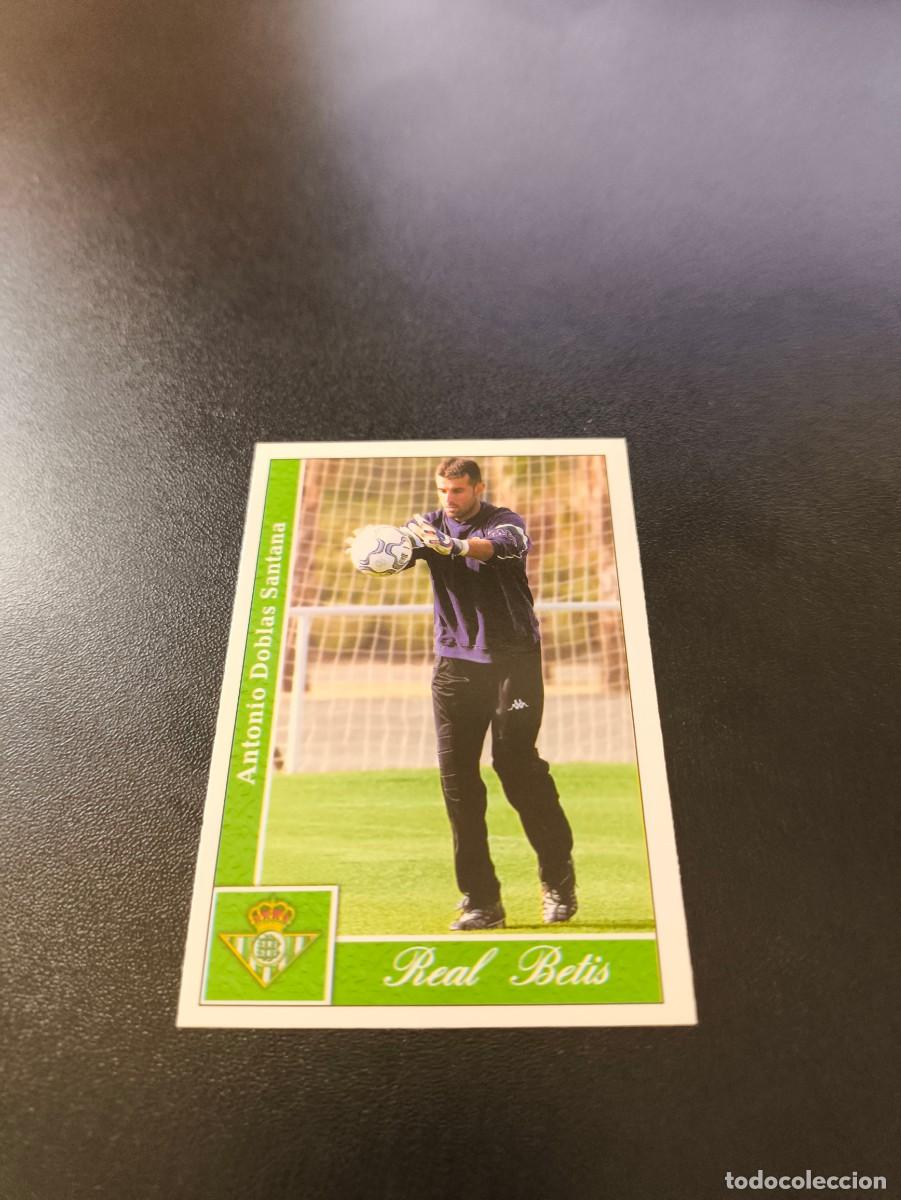 Cromos de F&uacute;tbol: 558 Doblas BETIS SEVILLA ULTIMA HORA UH MUNDICROMO FICHAS LIGA 2001 2002 01 02 NO PANINI ESTE