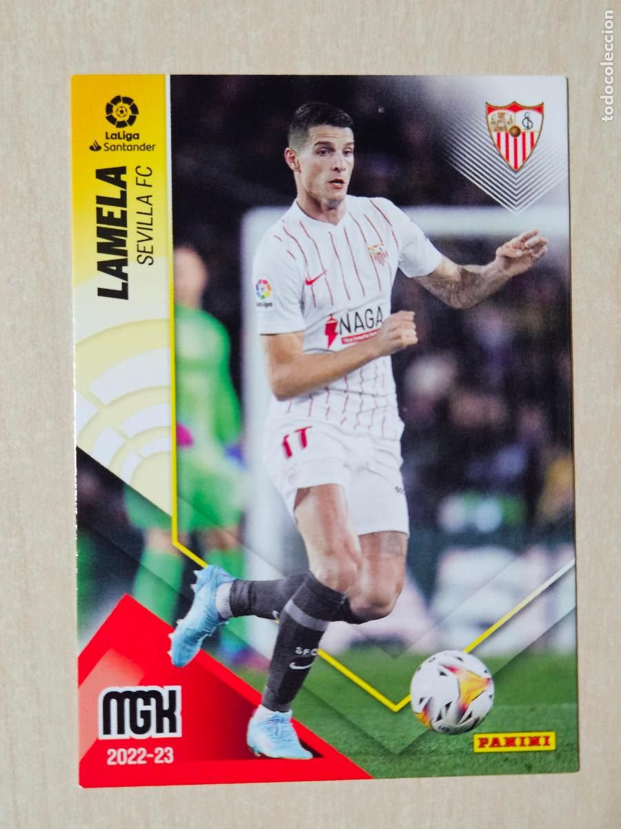Cromos de F&uacute;tbol: CROMO N&ordm; 308 LAMELA - MEGACRACKS 2022 23 - SEVILLA