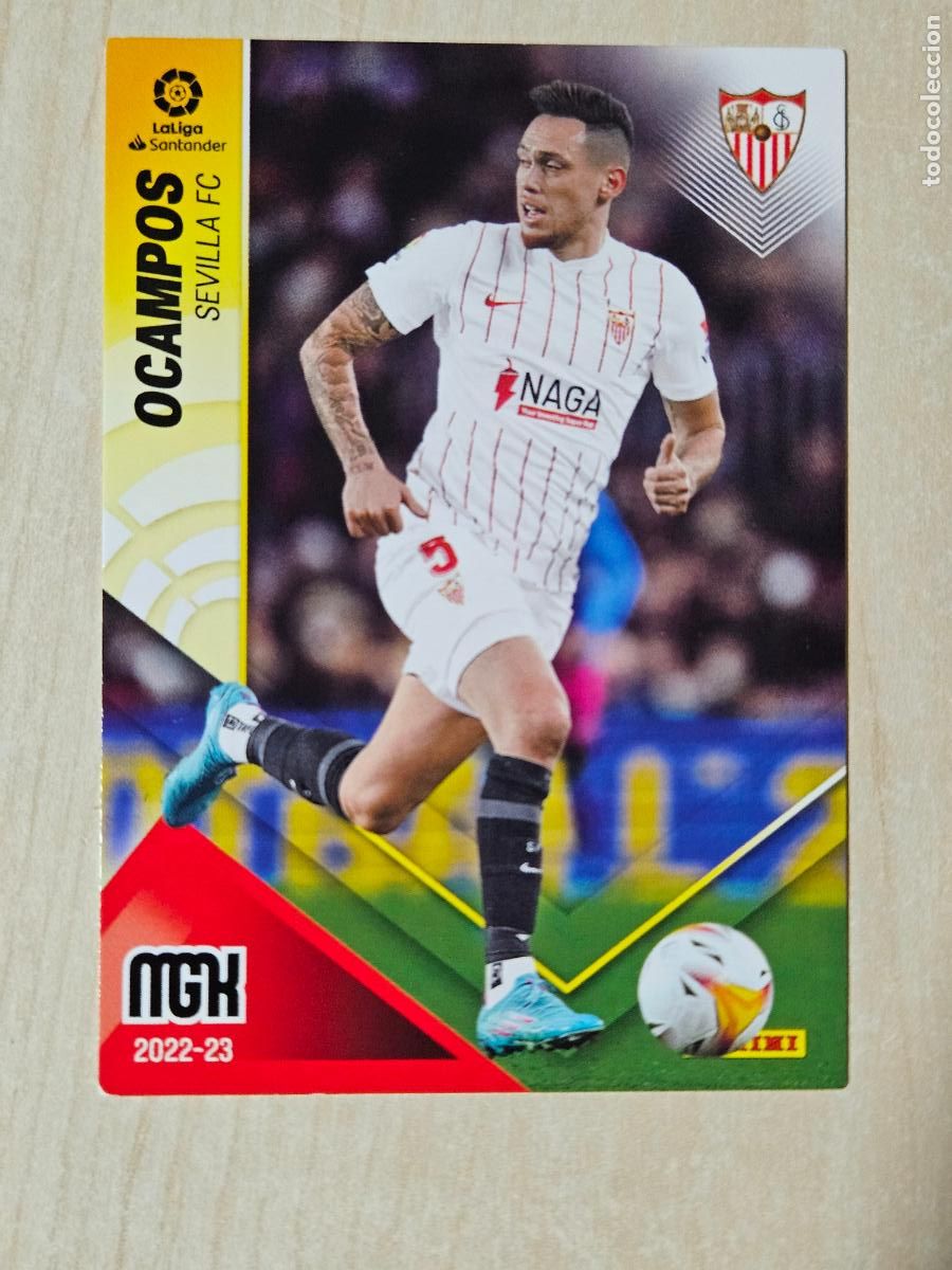 Cromos de F&uacute;tbol: CROMO N&ordm; 313 OCAMPOS - MEGACRACKS 2022 23 - SEVILLA