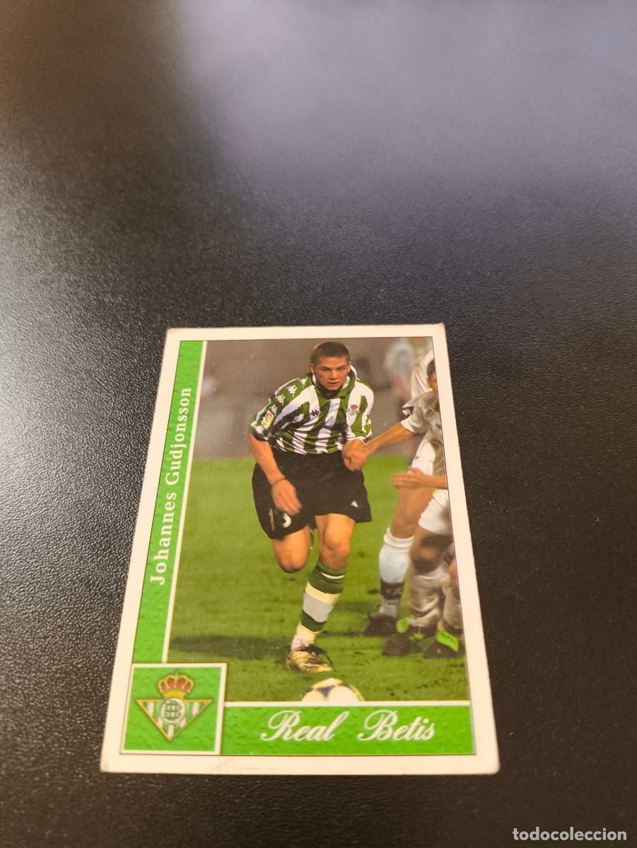 Cromos de F&uacute;tbol: 563 Gudjonson BETIS ULTIMA HORA UH MUNDICROMO FICHAS LIGA 2001 2002 01 02 NO PANINI ESTE