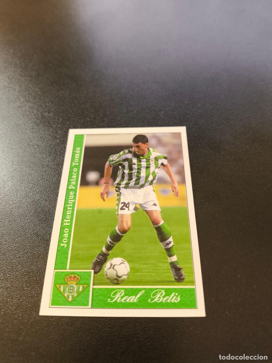 Cromos de F&uacute;tbol: 564 Joao Tomas BETIS ULTIMA HORA UH MUNDICROMO FICHAS LIGA 2001 2002 01 02 NO PANINI ESTE