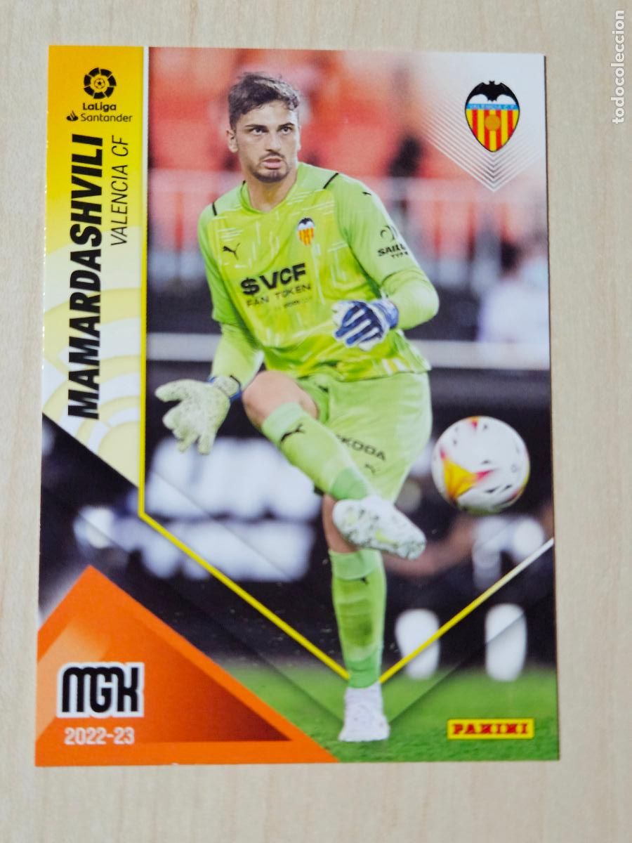 Cromos de F&uacute;tbol: CROMO N&ordm; 317 MAMARDASHVILI - MEGACRACKS 2022 23 - VALENCIA