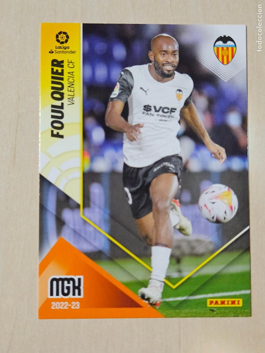 Cromos de F&uacute;tbol: CROMO N&ordm; 319 FOULQUIER - MEGACRACKS 2022 23 - VALENCIA
