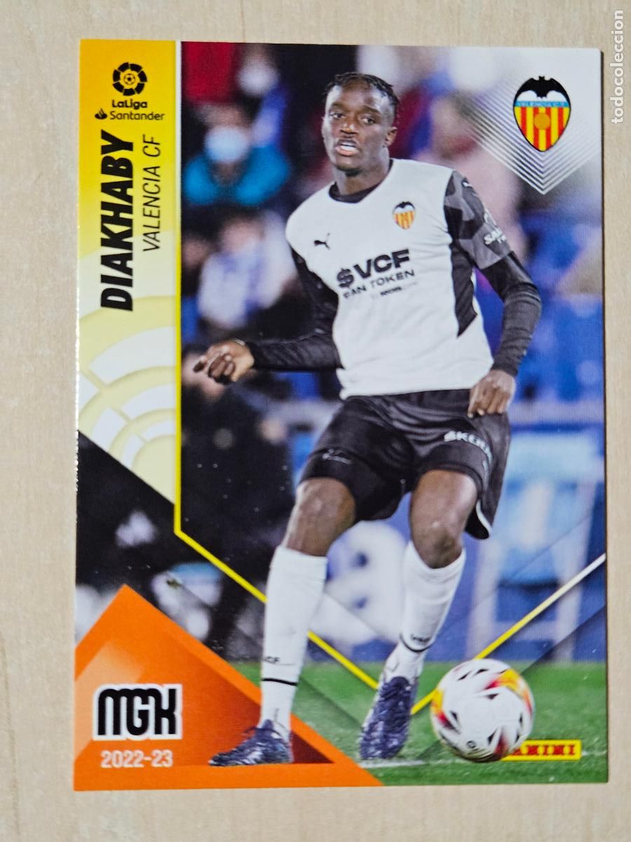 Fu&szlig;ball-Sticker: CROMO N&ordm; 321 DIAKHABY - MEGACRACKS 2022 23 - VALENCIA