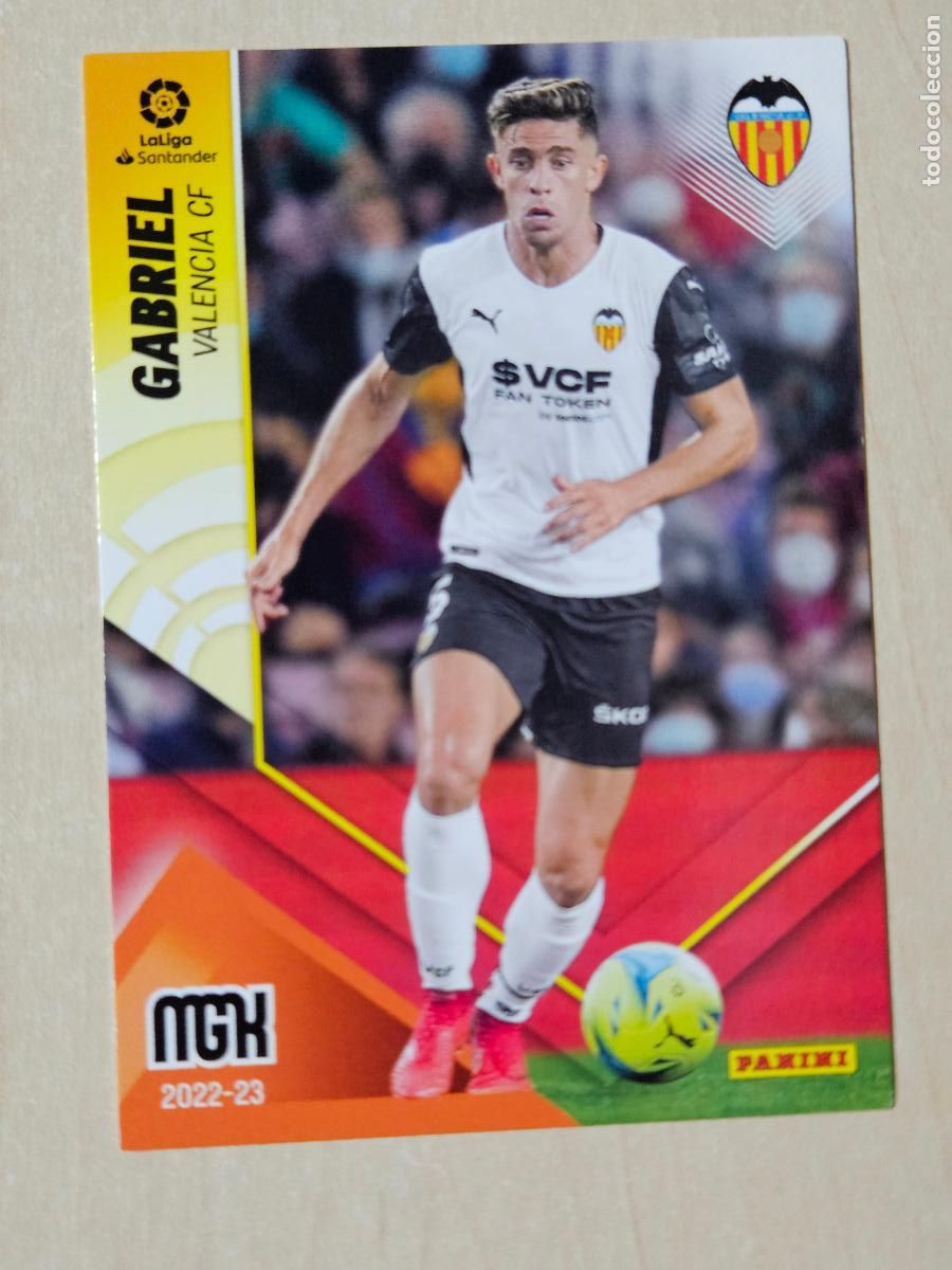 Fu&szlig;ball-Sticker: CROMO N&ordm; 322 GABRIEL - MEGACRACKS 2022 23 - VALENCIA