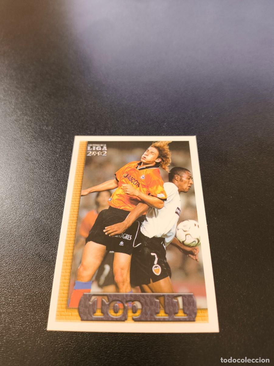 Fu&szlig;ball-Sticker: 586 Coloccini ALAVES TOP 11 MUNDICROMO FICHAS LIGA 2001 2002 01 02 NO PANINI ESTE