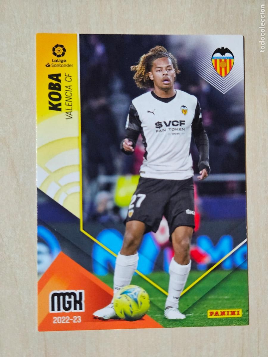 Fu&szlig;ball-Sticker: CROMO N&ordm; 325 KOBA - MEGACRACKS 2022 23 - VALENCIA