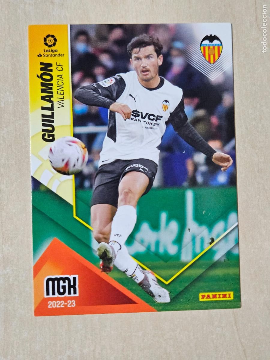 Fu&szlig;ball-Sticker: CROMO N&ordm; 326 GUILLAMON - MEGACRACKS 2022 23 - VALENCIA