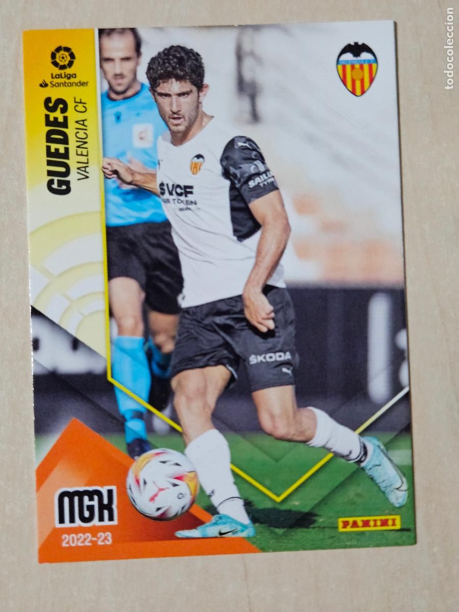 Fu&szlig;ball-Sticker: CROMO N&ordm; 330 GUEDES - MEGACRACKS 2022 23 - VALENCIA