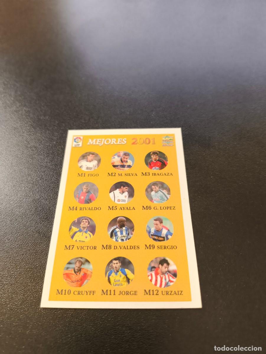 Fu&szlig;ball-Sticker: M INDICE LOS MEJORES MUNDICROMO FICHAS LIGA 2001 2002 01 02 NO PANINI ESTE