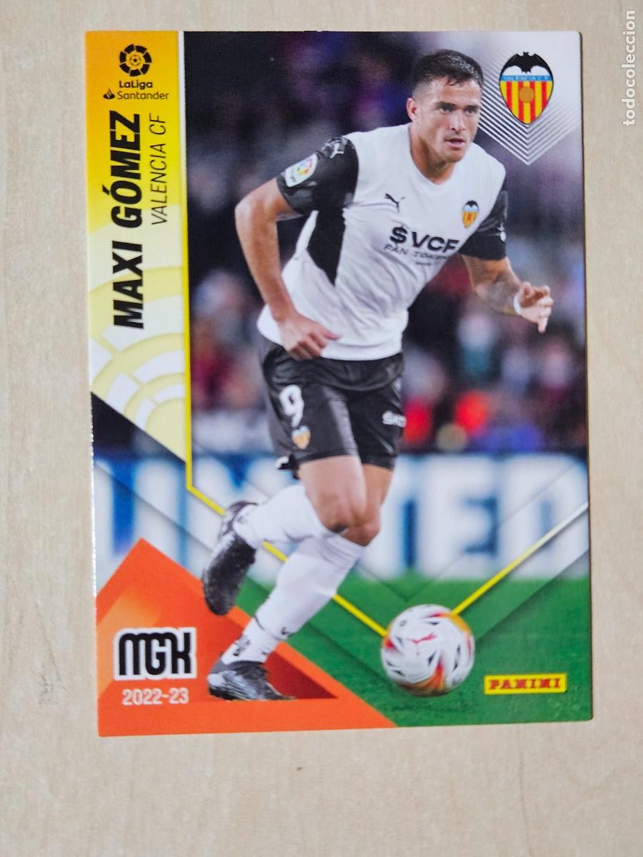 Fu&szlig;ball-Sticker: CROMO N&ordm; 333 MAXI GOMEZ - MEGACRACKS 2022 23 - VALENCIA