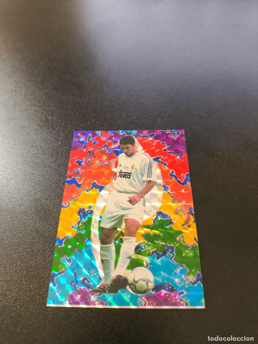 Cromos de F&uacute;tbol: M21 Raul Gonz&aacute;lez REAL MADRID LOS MEJORES MUNDICROMO FICHAS LIGA 2001 2002 01 02 NO PANINI ESTE