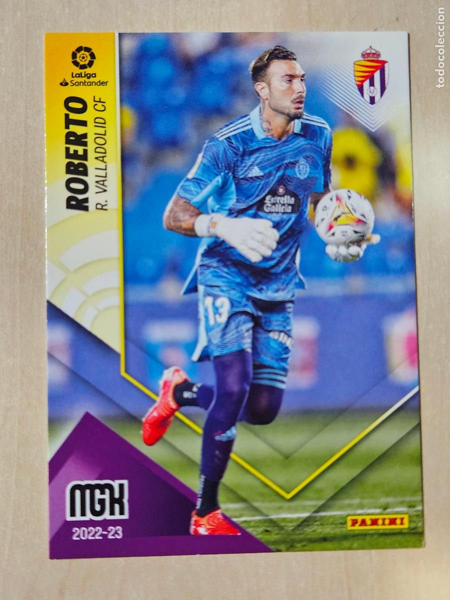 Cromos de F&uacute;tbol: CROMO N&ordm; 336 ROBERTO - MEGACRACKS 2022 23 - REAL VALLADOLID
