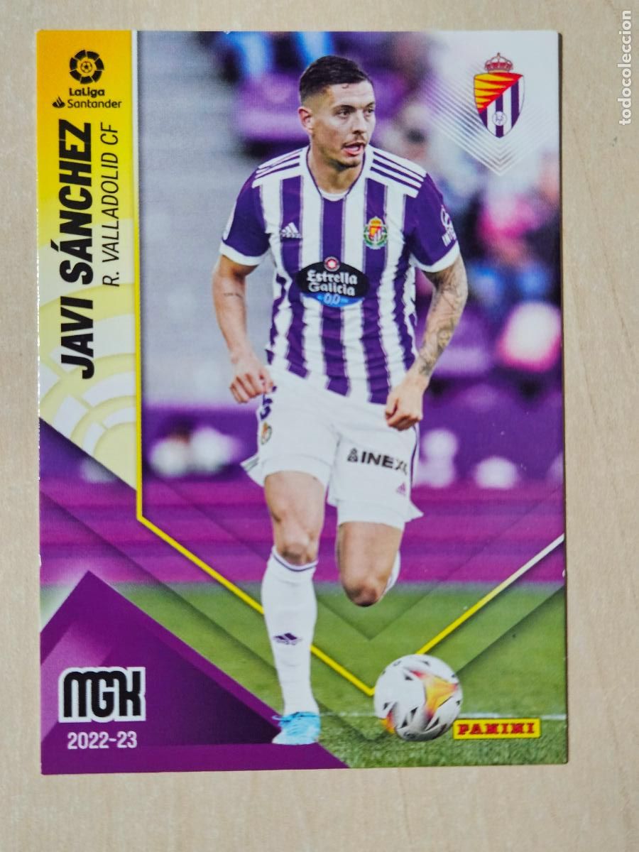 Cromos de F&uacute;tbol: CROMO N&ordm; 339 JAVI SANCHEZ - MEGACRACKS 2022 23 - REAL VALLADOLID