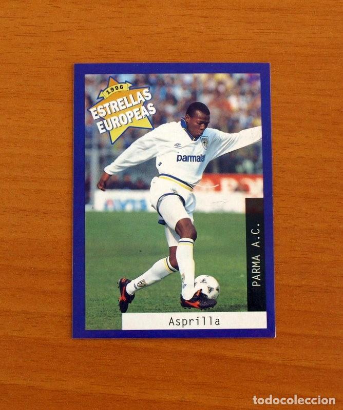 Cromos de F&uacute;tbol: Parma A.C. - N&ordm; 89 Faustino Asprilla Hinestroza - Estrellas Europea Panini A&ntilde;o 1996