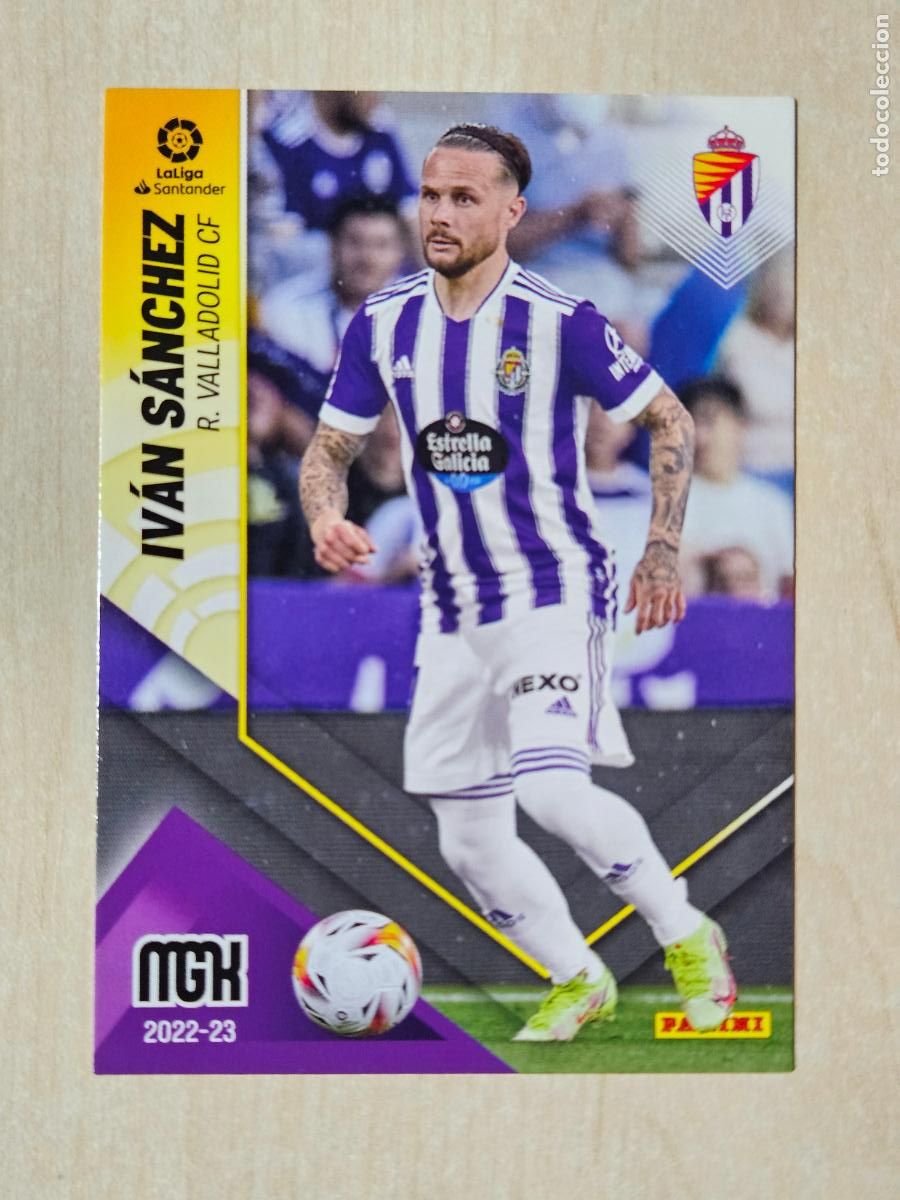 Cromos de F&uacute;tbol: CROMO N&ordm; 344 IVAN SANCHEZ - MEGACRACKS 2022 23 - REAL VALLADOLID