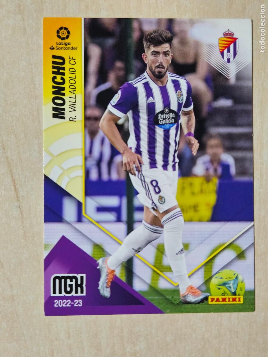 Cromos de F&uacute;tbol: CROMO N&ordm; 345 MONCHU - MEGACRACKS 2022 23 - REAL VALLADOLID