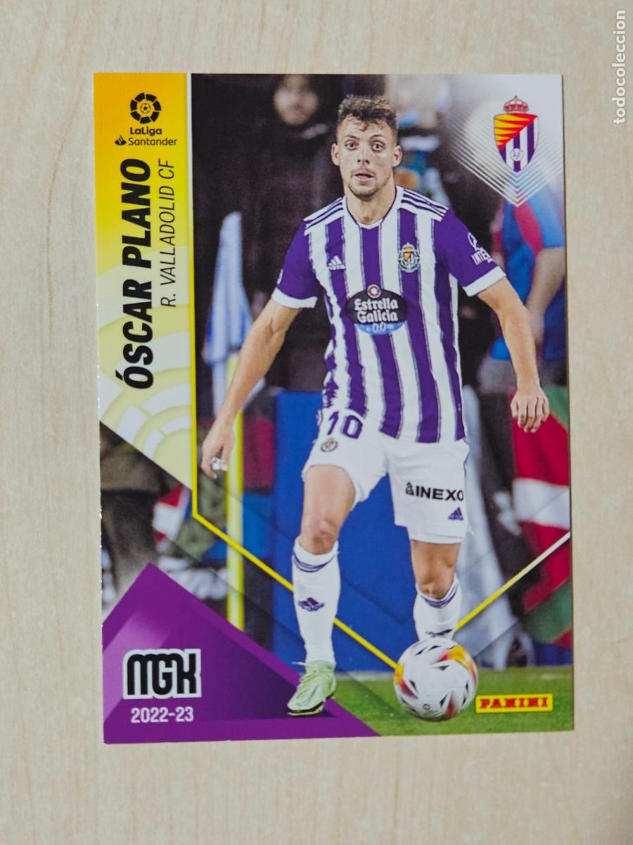 Cromos de F&uacute;tbol: CROMO N&ordm; 347 OSCAR PLANO - MEGACRACKS 2022 23 - REAL VALLADOLID