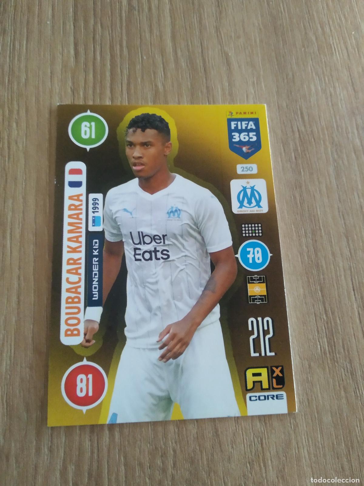 Cromos de F&uacute;tbol: 250 KAMARA OLYMPIQUE MARSELLA CROMO FUTBOL PANINI ADRENALYN 20-21 FIFA 365 2020-2021