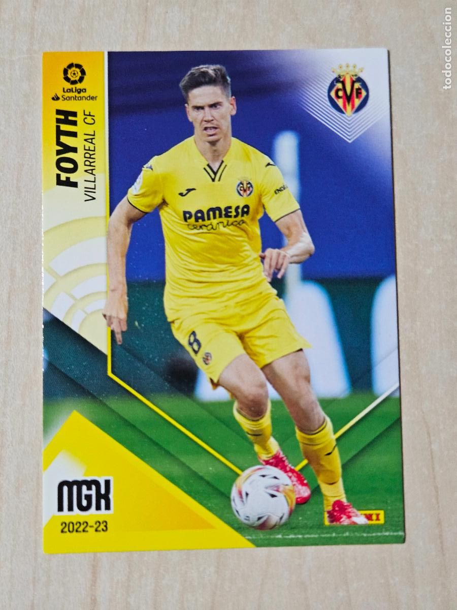 Cromos de F&uacute;tbol: CROMO N&ordm; 355 FOYTH - MEGACRACKS 2022 23 - VILLARREAL