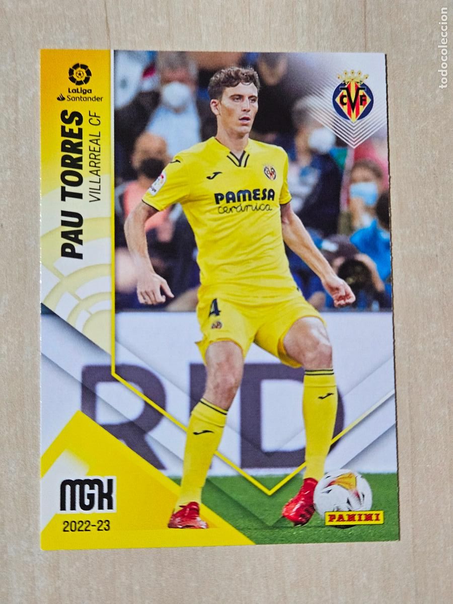 Cromos de F&uacute;tbol: CROMO N&ordm; 356 PAU TORRES - MEGACRACKS 2022 23 - VILLARREAL