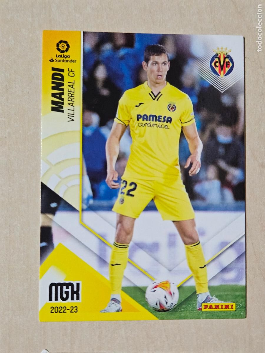 Cromos de F&uacute;tbol: CROMO N&ordm; 357 MANDI - MEGACRACKS 2022 23 - VILLARREAL