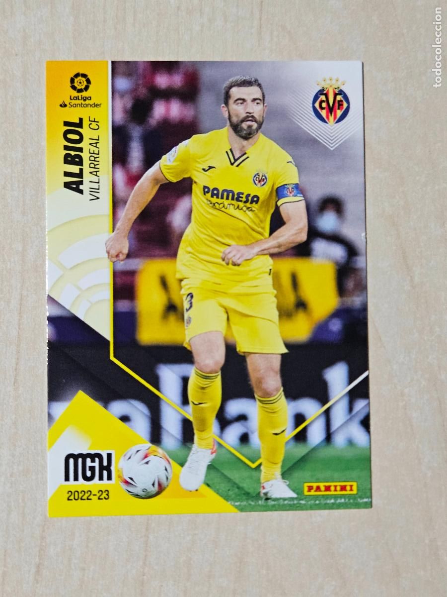 Cromos de F&uacute;tbol: CROMO N&ordm; 358 ALBIOL - MEGACRACKS 2022 23 - VILLARREAL