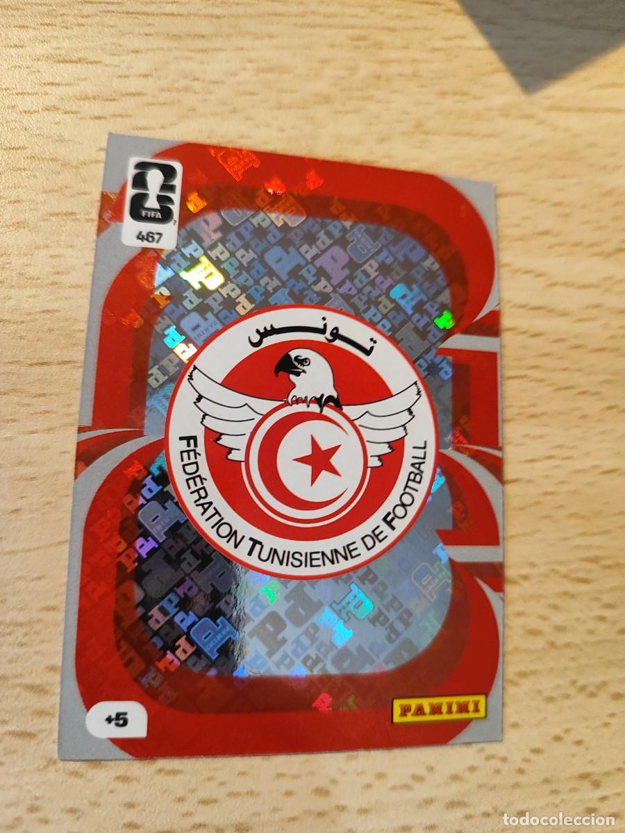 Cromos de F&uacute;tbol: 467 WORLD CUP 2026 TEAM CREST TUNEZ ESCUDO ADRENALYN MUNDIAL PANINI 26