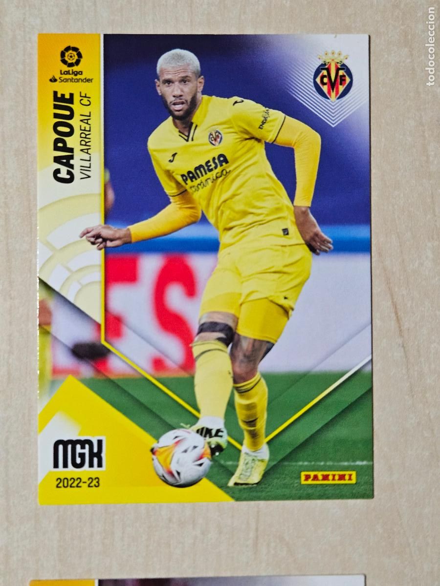 Cromos de F&uacute;tbol: CROMO N&ordm; 361 CAPOUE - MEGACRACKS 2022 23 - VILLARREAL