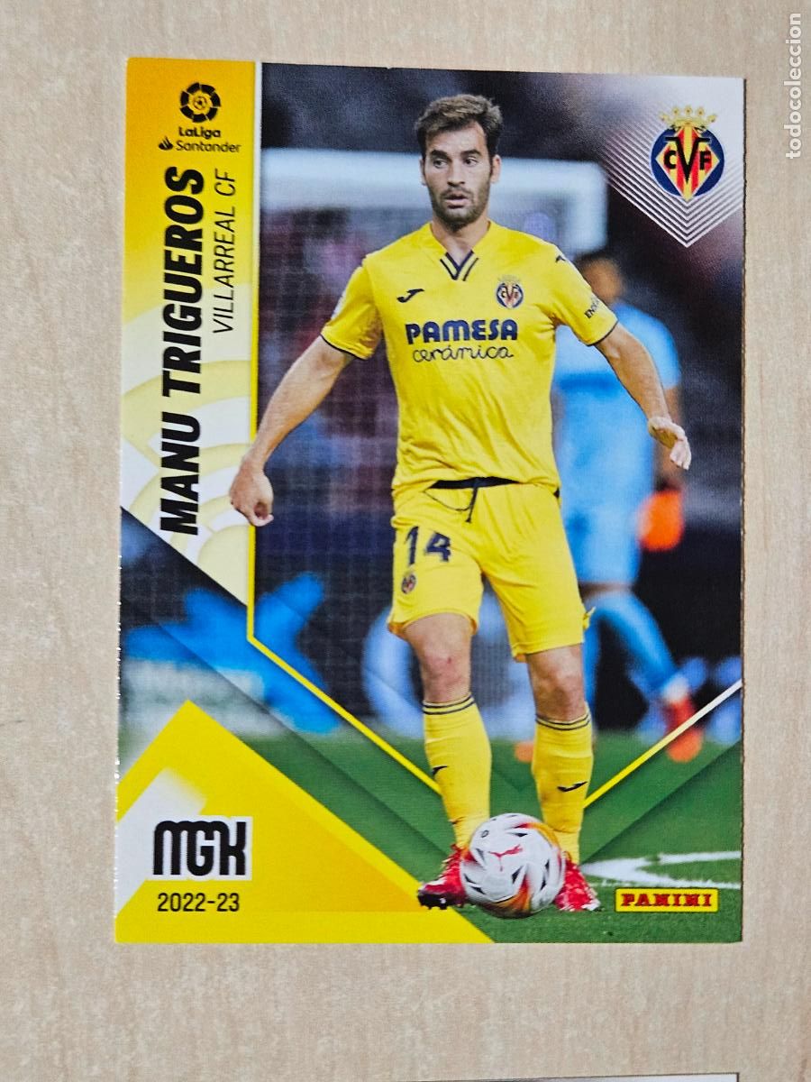Cromos de F&uacute;tbol: CROMO N&ordm; 365 MANU TRIGUEROS - MEGACRACKS 2022 23 - VILLARREAL